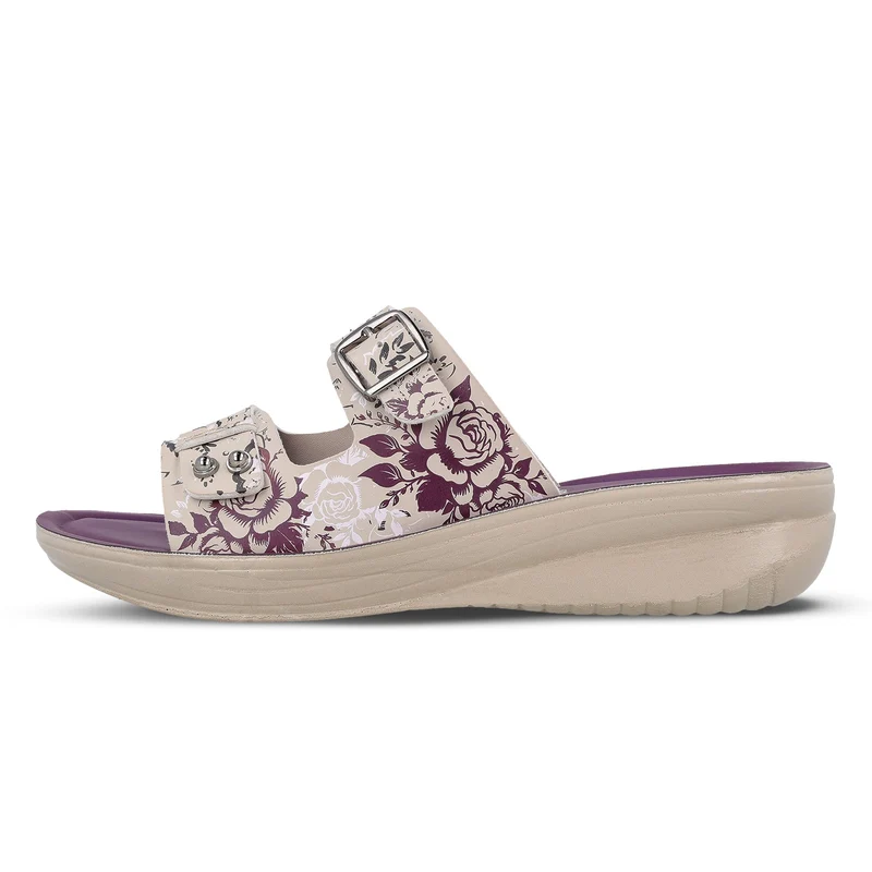 Women's Daily Wear Sandal - WLR74019 Plum - Image 2